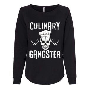 Culinary Gangster Gift Womens California Wash Sweatshirt