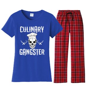 Culinary Gangster Gift Women's Flannel Pajama Set