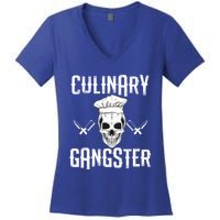 Culinary Gangster Gift Women's V-Neck T-Shirt