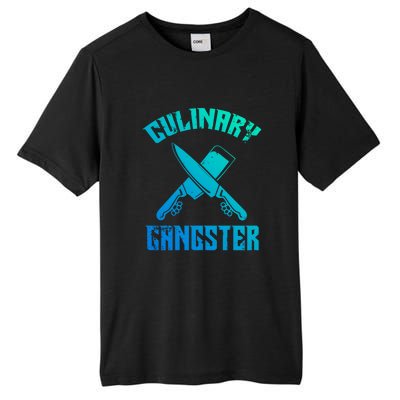 Culinary Gangster Gourmet Kitchen Chef Gift Tall Fusion ChromaSoft Performance T-Shirt