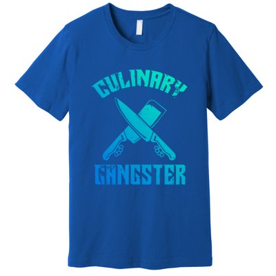 Culinary Gangster Gourmet Kitchen Chef Gift Premium T-Shirt