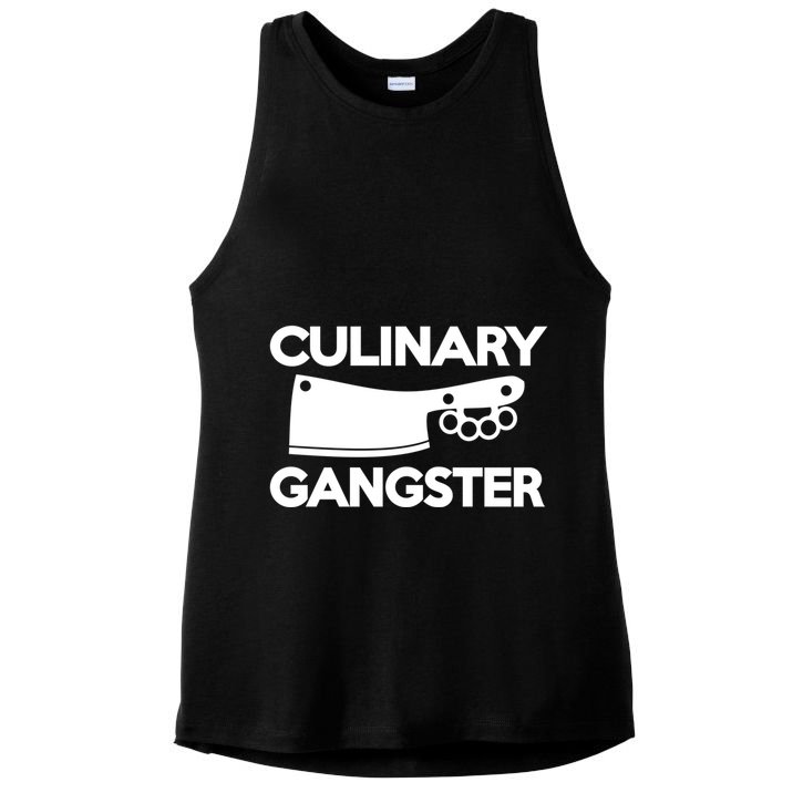 Culinary Gangster Gift Ladies PosiCharge Tri-Blend Wicking Tank
