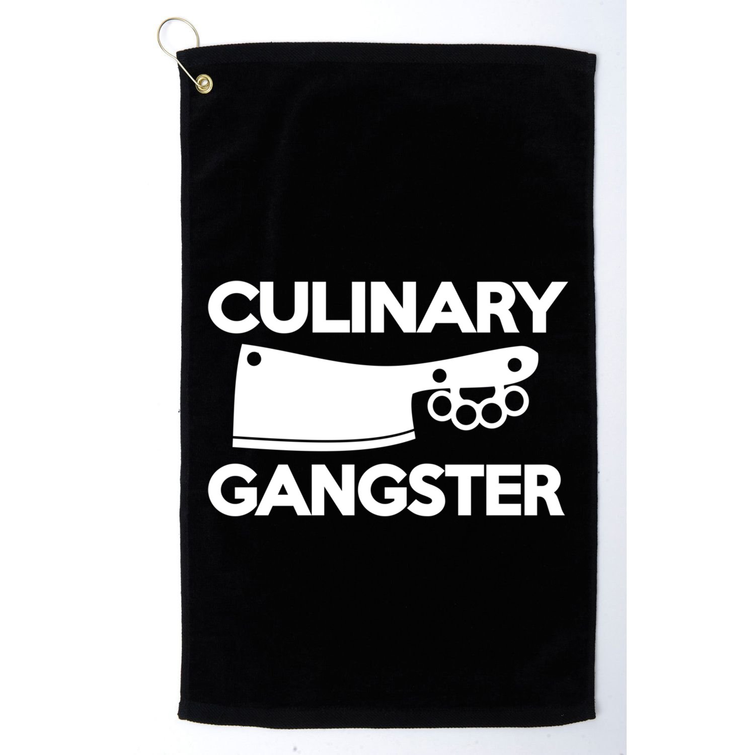 Culinary Gangster Gift Golf Towel