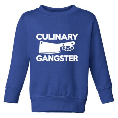 Culinary Gangster Gift Toddler Sweatshirt