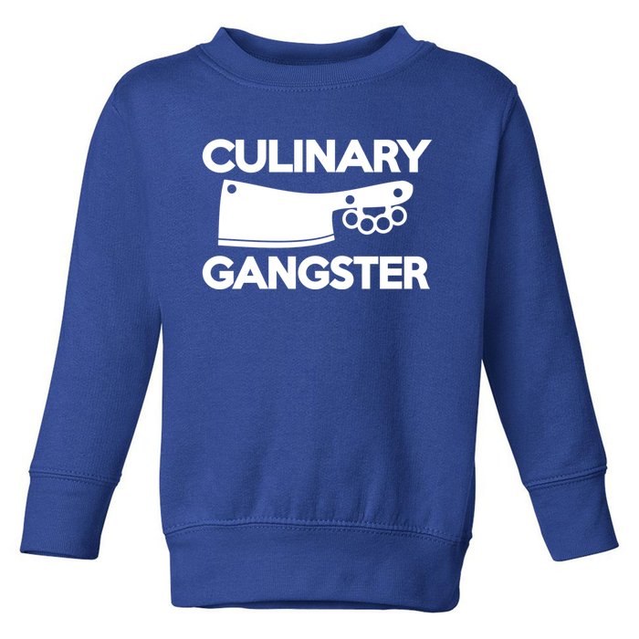 Culinary Gangster Gift Toddler Sweatshirt