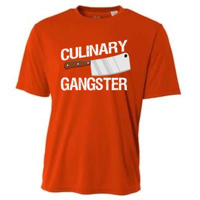 Culinary Gangster Gift Cooling Performance Crew T-Shirt