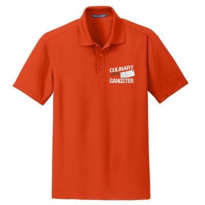 Culinary Gangster Gift Dry Zone Grid Polo