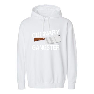 Culinary Gangster Gift Garment-Dyed Fleece Hoodie