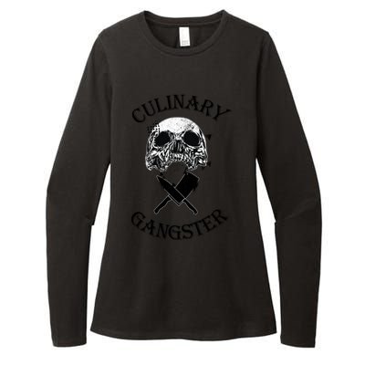 Culinary Gangster Great Gift Womens CVC Long Sleeve Shirt