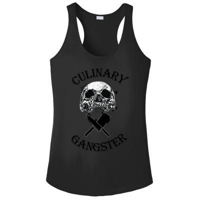 Culinary Gangster Great Gift Ladies PosiCharge Competitor Racerback Tank