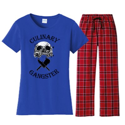 Culinary Gangster Great Gift Women's Flannel Pajama Set