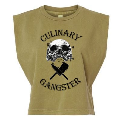 Culinary Gangster Great Gift Garment-Dyed Women's Muscle Tee