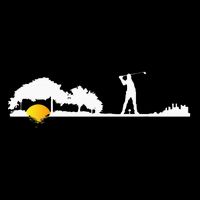 Cool Guitar Golf Player Gift Guitarist Golfer Unique Golfing 16 in Basic Backpack