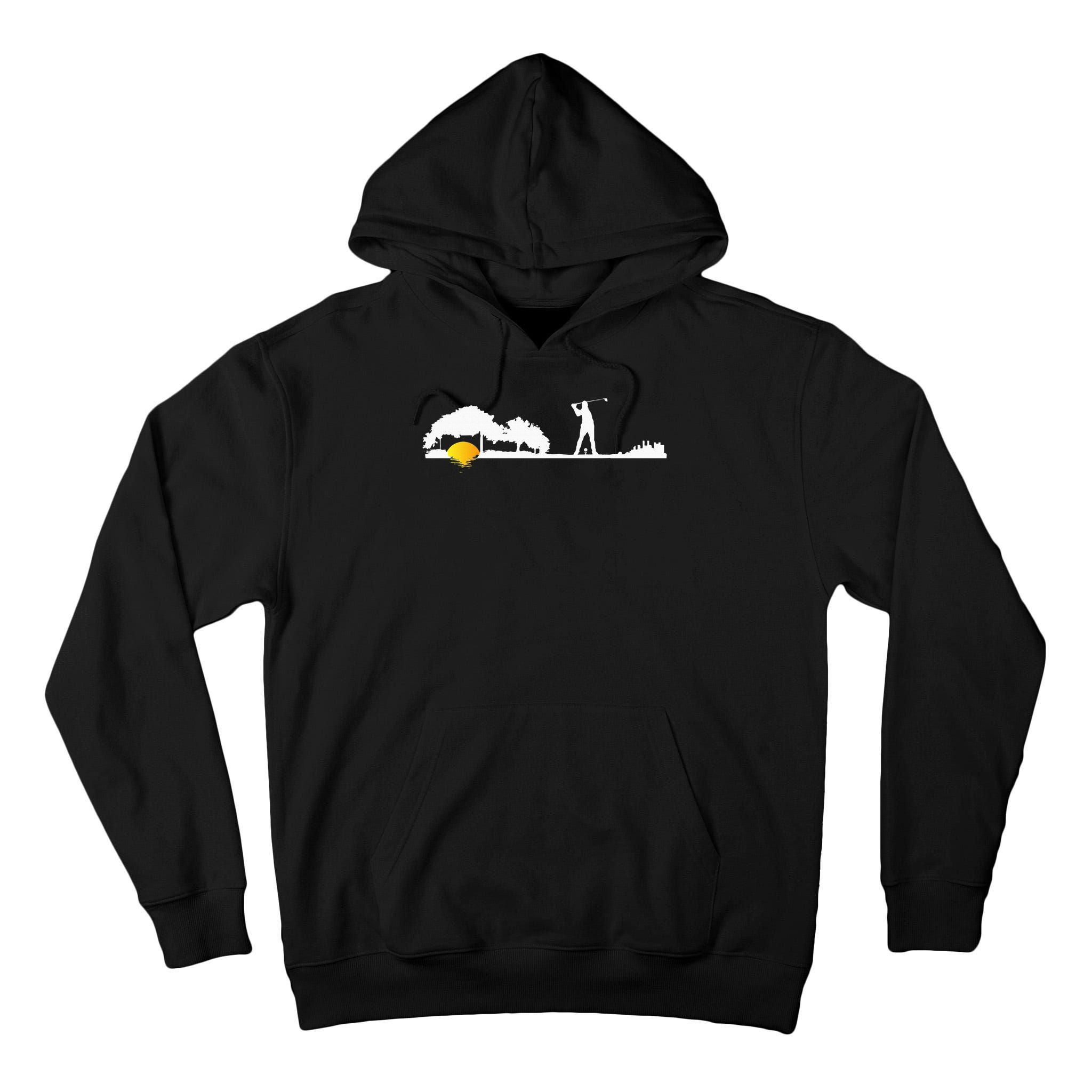 Cool Guitar Golf Player Gift Guitarist Golfer Unique Golfing Tall Hoodie