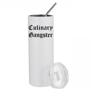 Culinary Gangster Gift Stainless Steel Tumbler