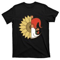 Colorful Garden Gnomes With Sunflower T-Shirt