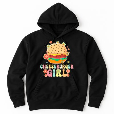 Cheeseburger Girl Groovy Burger Girl Hoodie