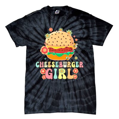 Cheeseburger Girl Groovy Burger Girl Tie-Dye T-Shirt