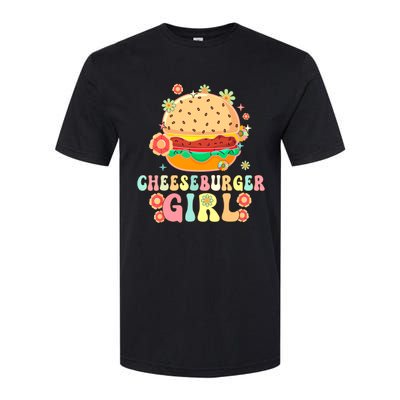 Cheeseburger Girl Groovy Burger Girl Softstyle CVC T-Shirt