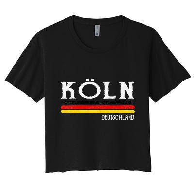 Cologne Germany Gift Koln Souvenir Crop Top