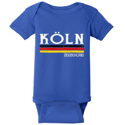 Cologne Germany Gift Koln Souvenir Baby Bodysuit