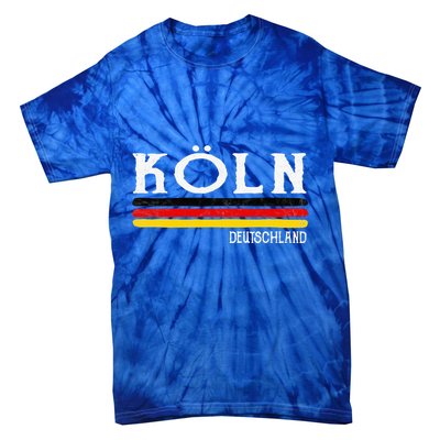 Cologne Germany Gift Koln Souvenir Tie-Dye T-Shirt