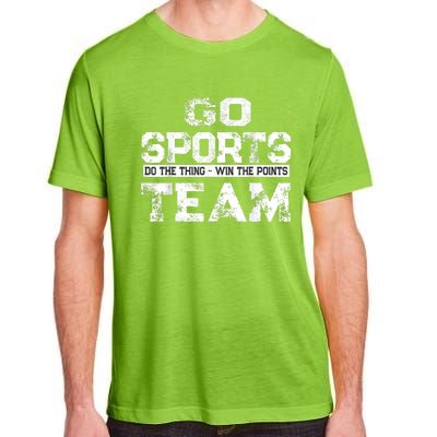 Cool Gift Go Sports Do The Thing Win The Points Team Gift Adult ChromaSoft Performance T-Shirt