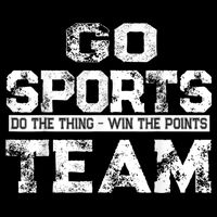 Cool Gift Go Sports Do The Thing Win The Points Team Gift Doggie Tank