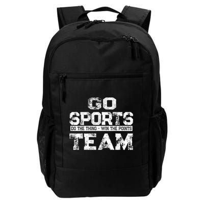 Cool Gift Go Sports Do The Thing Win The Points Team Gift Backpack