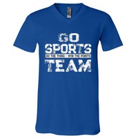 Cool Gift Go Sports Do The Thing Win The Points Team Gift V-Neck T-Shirt