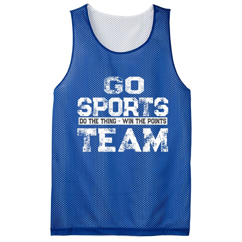 Cool Gift Go Sports Do The Thing Win The Points Team Gift Mesh Reversible Basketball Jersey Tank