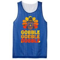 cute gobble gobble turkey thanksgiving day  Mesh Reversible Basketball Jersey Tank