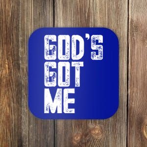 Christian Gift GodS Got Me Christian Gift Coaster