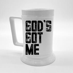 Christian Gift GodS Got Me Christian Gift Beer Stein