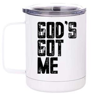 Christian Gift GodS Got Me Christian Gift 12 oz Stainless Steel Tumbler Cup