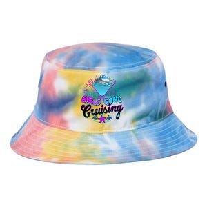 Cute Girl Gone Cruising Girl Trip Tie Dye Newport Bucket Hat