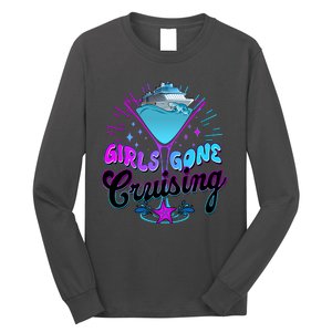 Cute Girl Gone Cruising Girl Trip Long Sleeve Shirt