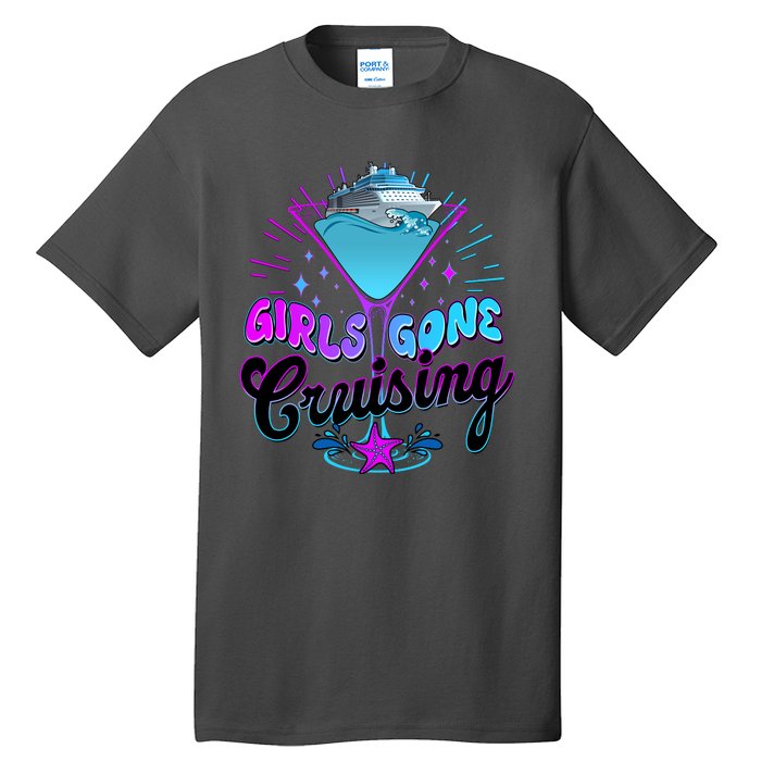 Cute Girl Gone Cruising Girl Trip Tall T-Shirt