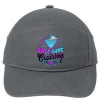 Cute Girl Gone Cruising Girl Trip 7-Panel Snapback Hat