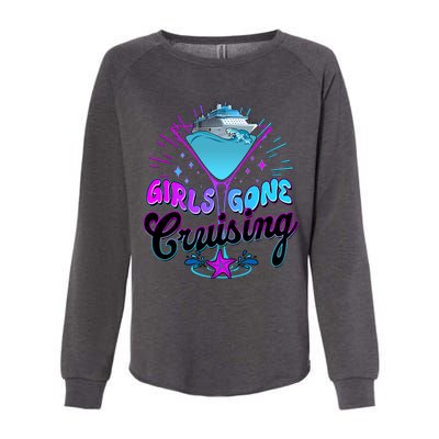 Cute Girl Gone Cruising Girl Trip Womens California Wash Sweatshirt