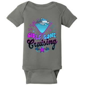 Cute Girl Gone Cruising Girl Trip Baby Bodysuit