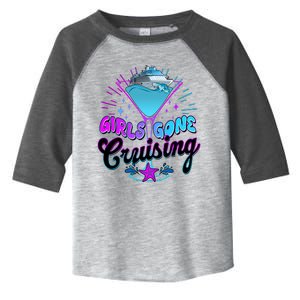 Cute Girl Gone Cruising Girl Trip Toddler Fine Jersey T-Shirt