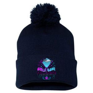 Cute Girl Gone Cruising Girl Trip Pom Pom 12in Knit Beanie