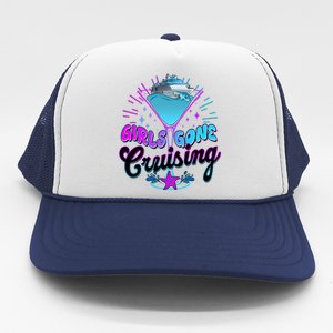 Cute Girl Gone Cruising Girl Trip Trucker Hat