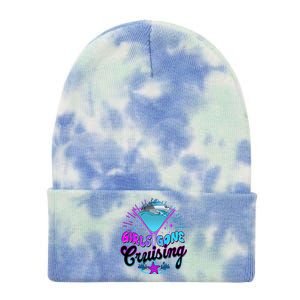 Cute Girl Gone Cruising Girl Trip Tie Dye 12in Knit Beanie