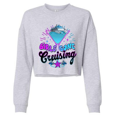 Cute Girl Gone Cruising Girl Trip Cropped Pullover Crew