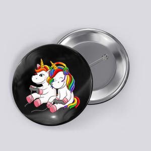 Couple Gaymer Gay Gmaer Unicorn Lgbt Rainbow Flag Pride Button