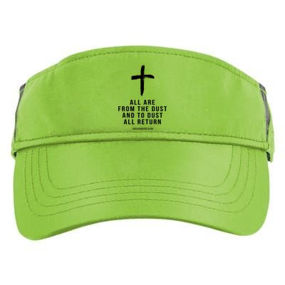 Christian Group Gift All Are From Dust Holy Week Bible Verse Gift Adult Drive Performance Visor