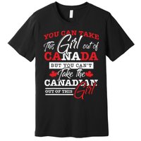 Canadian Girl Gifts Maple Leaf Canada Premium T-Shirt