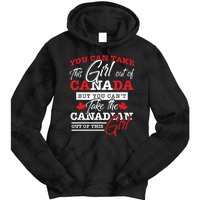 Canadian Girl Gifts Maple Leaf Canada Tie Dye Hoodie